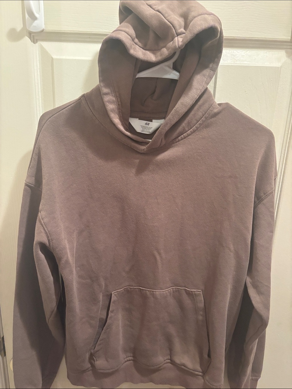 H&M brown-Taupe Pullover Hoodie (age 10-12)